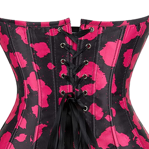 Corset en cuir gothique pour femmes, respirant, écologique, bustier sans couture, ceinture de maintien de la taille, boucles, fermeture éclair avant, punk rock - Product Image 4