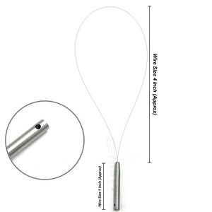 Stainless Steel Hair Extension Loop Tool–Professional Micro Ring & Nano Bead Threading Needle hair extension installation tool - Product Image 1