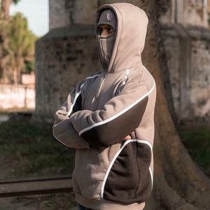 Sweat-shirts à capuche en molleton de coton de haute qualité pour hommes, streetwear, pull-over vierge, sweat-shirts à capuche personnalisés pour hommes - Product Image 2