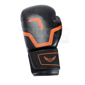 Guantes de boxeo profesionales de diseño personalizado Guantes de boxeo resistentes Guantes de boxeo hechos de cuero - Product Image 2