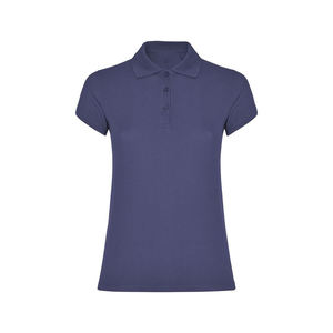 เสื้อโปโลผู้หญิงยืดได้แบบถักสีสดใสระบายอากาศใส่สบาย - Product Image 2