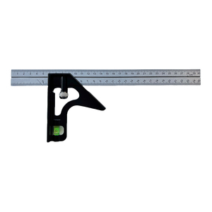 Regla cuadrada de combinación profesional de acero inoxidable con lápiz de embrague adicional Opción de 2 mm OEM ODM Proveedor de Taiwán - Product Image 1