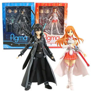 Figurines d'action Sword Art Online Kirito Kazuto Asuna neuves, en PVC et plastique, modèle de jouet, accessoires d'anime, en boîte - Product Image 1