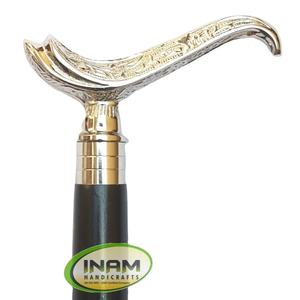 92 cm Extreme Quality Handmade Vintage Style Wooden Foldable Walking Stick / Walking Cane with Designer Derby Handle - Product Image 1