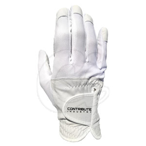Gants de golf en cuir véritable, fabrication directe d'usine, avec sangle de poignet réglable, antidérapants et légers - Utilisation sportive, fabriqués au Pakistan - Product Image 1