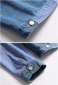 Veste en jean pour homme sur mesure, veste en jean de haute qualité, approvisionnement OEM - Product Image 3