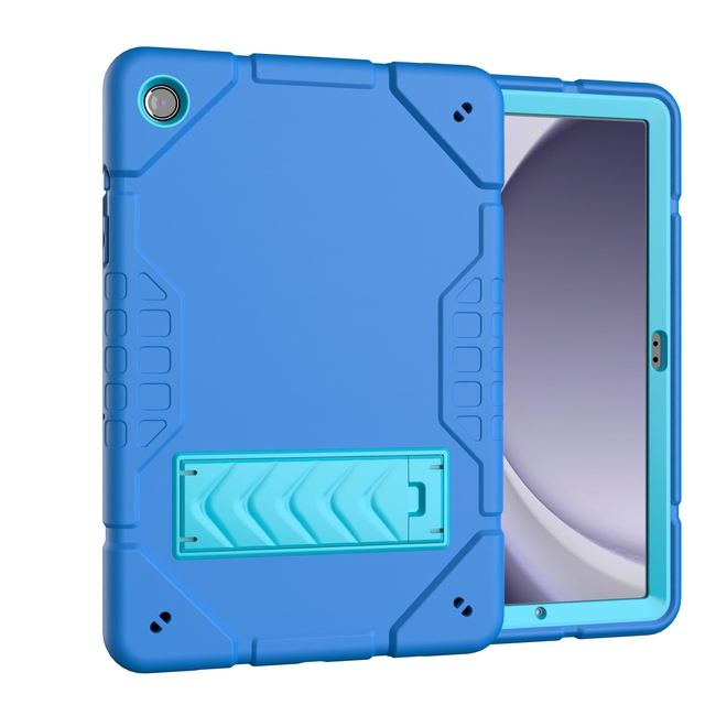 For samsung Tab A11+ case 2 n 1 Kids Shockproof Kickstand Silicone Tablet Covers & Cases for samsung Tab A11 + case 11 Inch