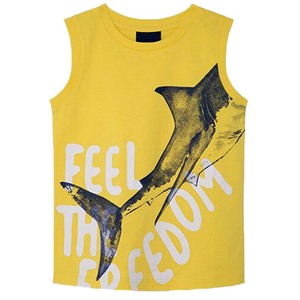 เสื้อกล้ามผ้าฝ้าย100% สำหรับเด็กชายและเด็กหญิงเสื้อถักลายการ์ตูนสัตว์แสนสนุก - Product Image 2