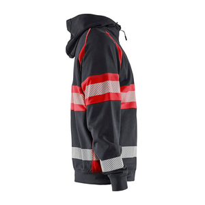 Sudaderas con capucha de seguridad personalizadas de poliéster 100% superventas, impermeables, transpirables con técnica de teñido liso para invierno - Product Image 2