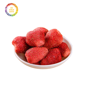 Collation emballée sous vide en vrac de tranches de fraises séchées naturelles sucrées et délicieuses pour les marchés d'exportation de la vente au détail et de la transformation des aliments - Product Image 1