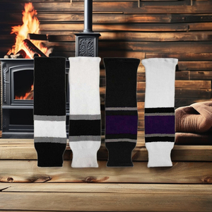 EM Custom Unisex Hockey <b>Socks</b> 100% Polyester Quick Dry Breathable Knit Sports Wear For Adults Sublimated - Product Image 4