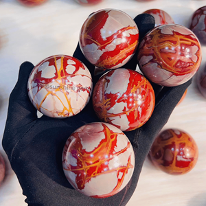 Noreena Natural Quartz Crystal Sphere Round Pattern Feng Shui Style for Healing Meditation and Home Decor Bulk Supply - Product Image 6