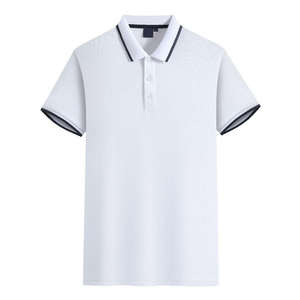 Polo respirant pour homme à manches courtes |   Logo personnalisé OEM |   Vêtements décontractés d'été - Product Image 4