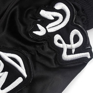 Nuevos pantalones cortos personalizables de boxeo profesional Muay Thai para hombres competición parches personalizados pantalones cortos de lucha Unisex - Product Image 2