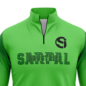 Sweat-shirt essentiel en coton pour homme, col montant, demi-zip, épaules tombantes, imprimé en relief, polaire uni, pull d'hiver brodé - Product Image 2