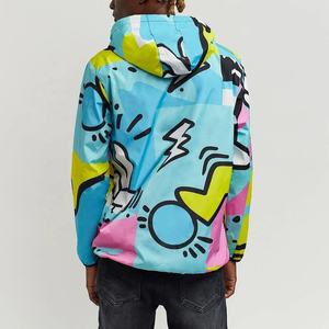 Custom Rain <b>Coat</b> Windbreaker Clothing Waterproof Raincoat and Durable Raincoat Half Zip up Rain Jacket - Product Image 5