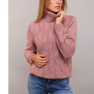 Pull en tricot d'hiver pour femmes, haut à manches longues, col rond, pulls pour femmes, vêtements pour femmes, exportés par un fournisseur du Bangladesh - Product Image 4