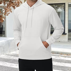 400gsm Hoodie 100% Coton Hommes Offre Spéciale Hommes Loose Fit Thick Hoodie Pullover Sweatshirt Custom Logo French Terry Hoodie - Product Image 3