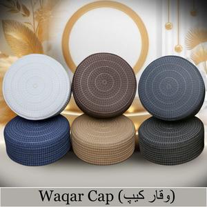 2024 islamique Waqar Kufi conception sur mesure accessoires musulmans traditionnel Waqar Kufi disponible en différentes couleurs burqa - Product Image 2