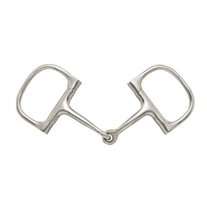 Bocado de Montar a Caballo de Una Sola Articulación en Forma de D, Boquilla Pulida y Lisa para Uso Ecuestre, Equipo Veterinario para Caballos - Product Image 6