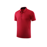 Tissu extensible 100 % coton en gros, style tricoté, avec logo personnalisé brodé, pour uniforme de golf uni, respirant