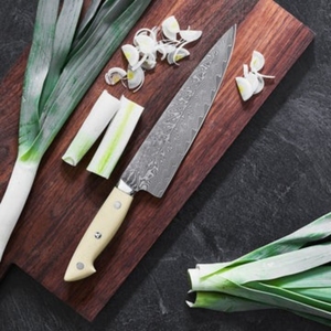 Venta al por mayor de pedidos a granel, servicio ODM, cuchillo de cocina de acero al carbono con mango de hueso, cuchillos de cocina personalizables para bricolaje y OEM - Product Image 6