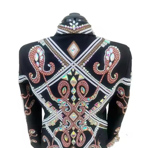 Meilleure vente Veste western pour femme Manteau d'équitation équestre élégant orné de cristaux avec option de personnalisation - Product Image 4