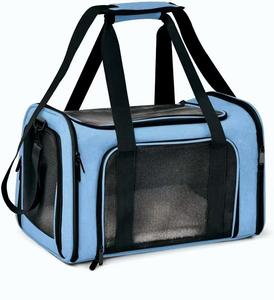 Factory Direct Supply Portable Large-Capacity Woven Cat <b>Bags</b> for Outings and Carrying - Product Image 4