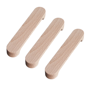 Poignées de meubles en bois, boutons et poignées de tiroir en bois massif pour armoires, placards, portes, quincaillerie de meubles et décoration intérieure - Product Image 1