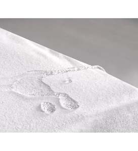 TERRY FITTED MATTRESS <b>PROTECTOR</b> 100% <b>Waterproof</b> Breathable OEKO-TEX Certified 140x200 cm - Product Image 4