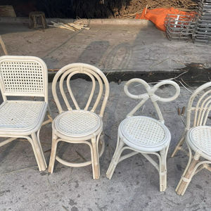 Top Selling Natural Rattan Outdoor Baby Relax Doll Chair Eco-Friendly Toy for Girls Children <b>Garden</b> <b>Set</b> - Product Image 1