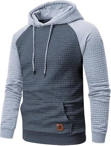 Sudadera con Capucha para Hombre, Forrada, 100% Poliéster, Tejido Jersey, Teñido, Invierno, Color Sólido, Logotipo Personalizado, Secado Rápido, Nueva Llegada, Gran Venta - Product Image 2
