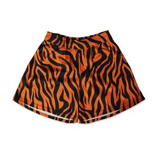 Prix de gros marque personnalisée motif 100% coton été Shorts de plage pour hommes adultes jeunes adolescents thème tropical mode décontracté - Product Image 6