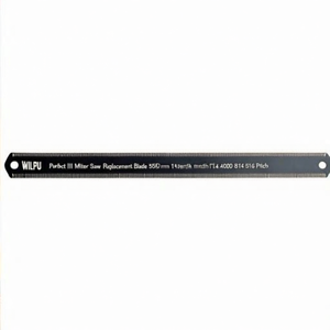 Lame de rechange pour scie à onglet WILPU Perfect III, longueur 550 mm, 14 dents par pouce, 1,8 mm F.4000, pas 814 516 - Product Image 3