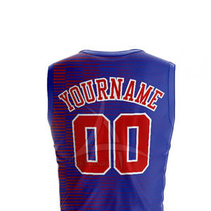 Tenues de basketball par sublimation pour équipe professionnelle, design élégant, respirantes, grandes tailles, texture lisse, 100 % polyester pour hommes - Product Image 5