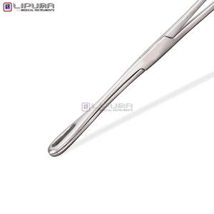 คีมหนีบทำจากสเตนเลสใช้สำหรับผ่าตัดขนาด24ซม. ใช้สำหรับทางการแพทย์ทำจากวัสดุที่มีคุณภาพสูง - Product Image 5