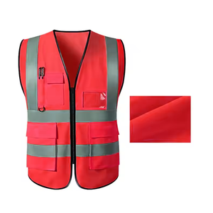 Vêtements de travail haute visibilité Veste de sécurité pour travailleurs de la construction Logo personnalisé de haute qualité pour le travail - Product Image 6