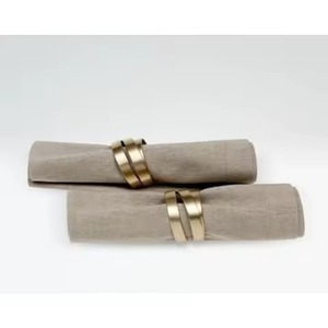 แหวนผ้าเช็ดปากสแตนเลส เหมาะสำหรับตกแต่งโต๊ะอาหารสไตล์ร่วมสมัย - Product Image 1