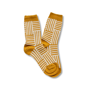 Calcetines de vestir de equipo hechos a medida para hombre Diseño de rayas geométricas Estilo de negocios Material de algodón Antibacteriano Pedido a granel disponible - Product Image 4