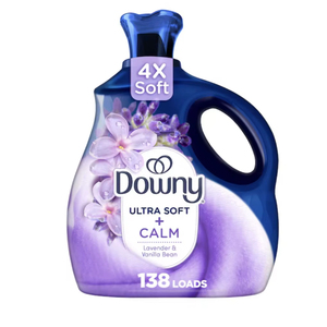 Adoucissant textile liquide Downy Ultra Soft + CALM Lavande et Vanille, 138 lavages, 93 fl oz - Product Image 1
