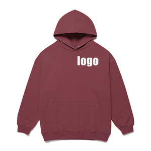 Vente en gros de sweats à capuche en polaire grande taille de haute qualité 2025 Logo personnalisé Gym Fitness Zipper Design surdimensionné hommes sweat à capuche solide imprimé - Product Image 1
