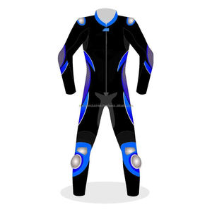 Combinaisons de course en cuir pour moto/motocyclette personnalisées avec logo imprimé de haute qualité OEM, respirantes et offrant une protection de sécurité - Product Image 4