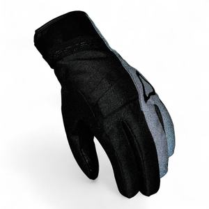 Gants de moto pour femmes MACNA Daunta RTX Night Eye imperméables en cuir et tissu - Product Image 3
