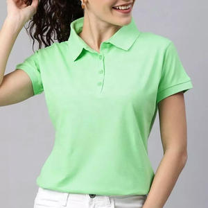 ขายตรงจากโรงงานคุณภาพสูงแขนสั้นผู้หญิงชุดลําลองเสื้อโปโลขายส่งปากีสถาน - Product Image 2
