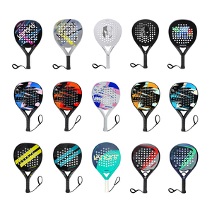 Raqueta de Pádel de Fibra de Carbono Personalizada de Alta Calidad, Diseño Profesional, Fabricante CN - Product Image 1