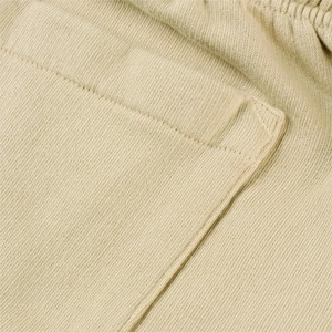 Pantalones cortos informales Vintage de estilo moderno, pantalones cortos de chándal de lana de Algodón 100% con bordado personalizado de alta calidad - Product Image 3