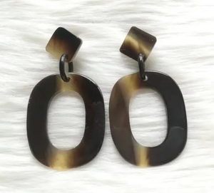 Modernos Pendientes de Cuerno para Mujer, Joyería de Moda, Elegantes Pendientes de Cuerno de la India - Product Image 6