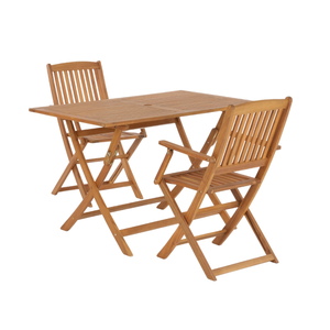 Modern <b>Outdoor</b> <b>Garden</b> Dining <b>Table</b> and Six Chair Designs Furniture Acacia Wood <b>Table</b> from Vietnamese Manufacturer - Product Image 1