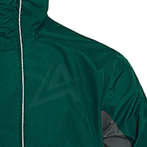 Men's <b>Lightweight</b> Bulk Rain <b>Jacket</b> Full Zipper Hooded Polyester Knitted Fabric for Winter and Spring - Product Image 6