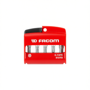 Jeu de 10 embouts Torx Plus et anti-effraction Facom 1/4'' avec support pour tournevis - Product Image 2